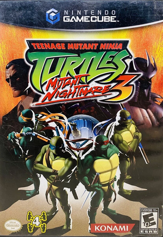 GCN Teenage Mutant Ninja Turtles 3: Mutant Nightmare