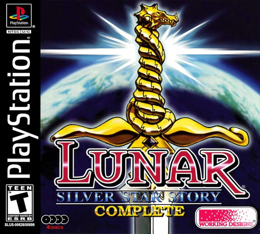 PS1 Lunar: Silver Star Story Complete (4 Discs)