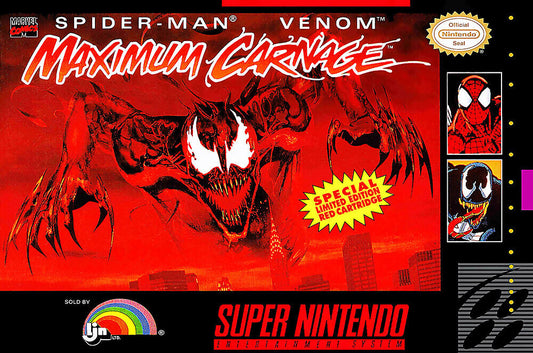SNES Spider-Man: Maximum Carnage