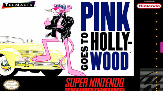 SNES Pink Goes to Hollywood