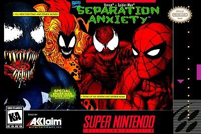 SNES Spiderman Separation Anxiety