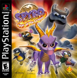 PS1 Spyro: Year of the Dragon