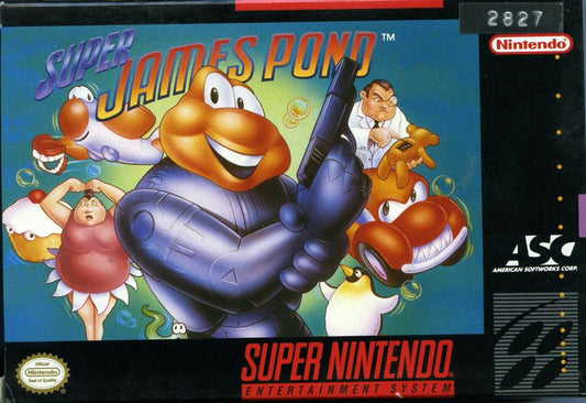 SNES Super James Pond