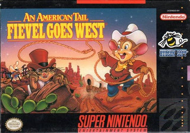 SNES An American Tale: Fievel Goes West