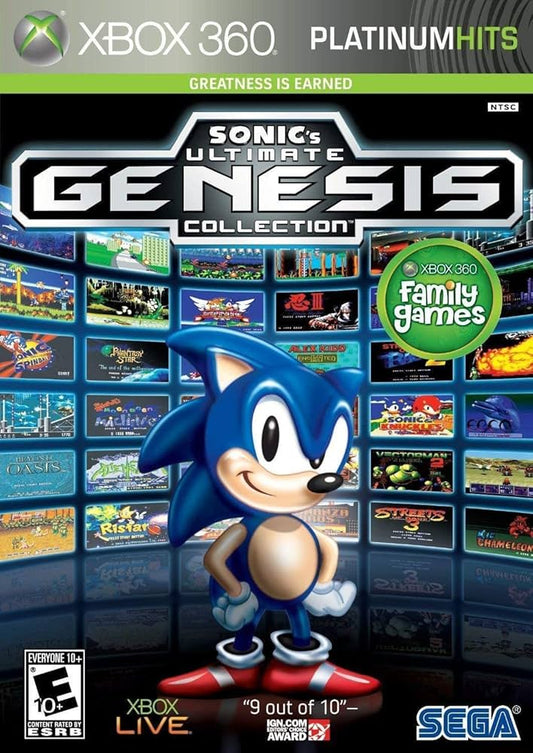 Xbox 360 Sonic’s Ultimate Genesis Collection