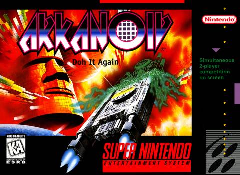 SNES Arkanoid - Doh it Again!