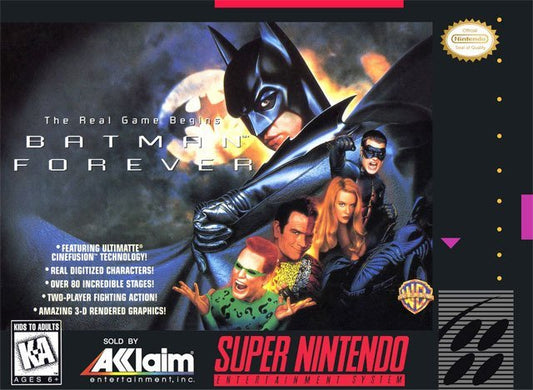 SNES Batman Forever