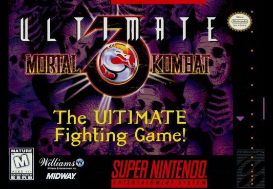SNES Ultimate Mortal Kombat 3