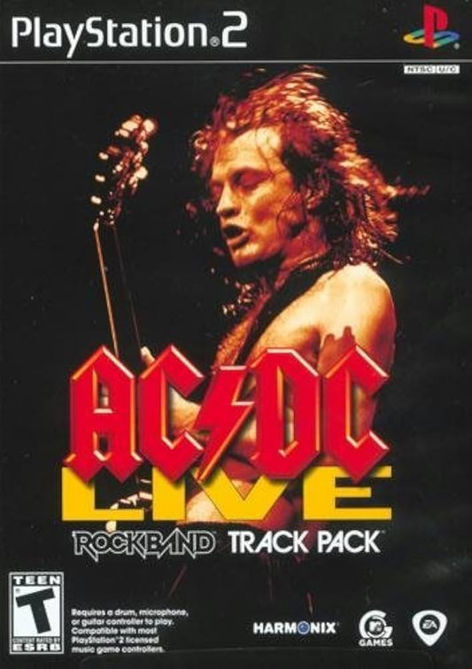 PS2 AC/DC Rock Band Track Pack