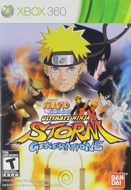Xbox 360 Naruto Shippuden Ultimate Ninja Storm Generations