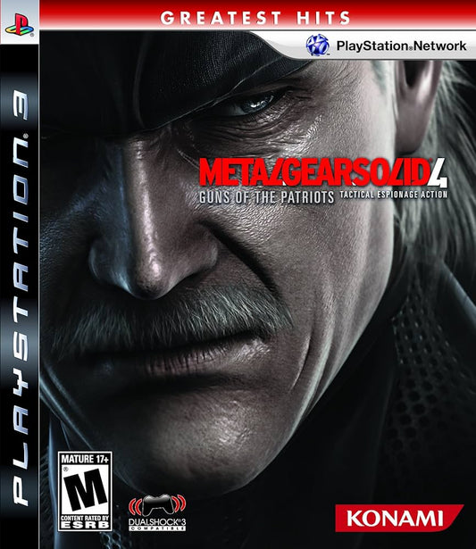 PS3 Metal Gear Solid 4: Guns of the Patriots