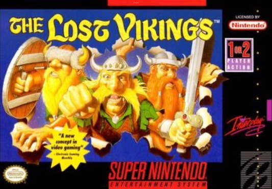 SNES The Lost Vikings