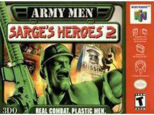 N64 Army Men Sarge’s Heroes 2
