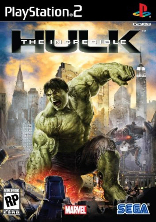 PS2 The Incredible Hulk