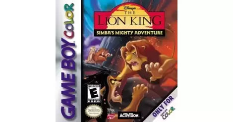 GBC The Lion King: Simba’s Mighty Adventure