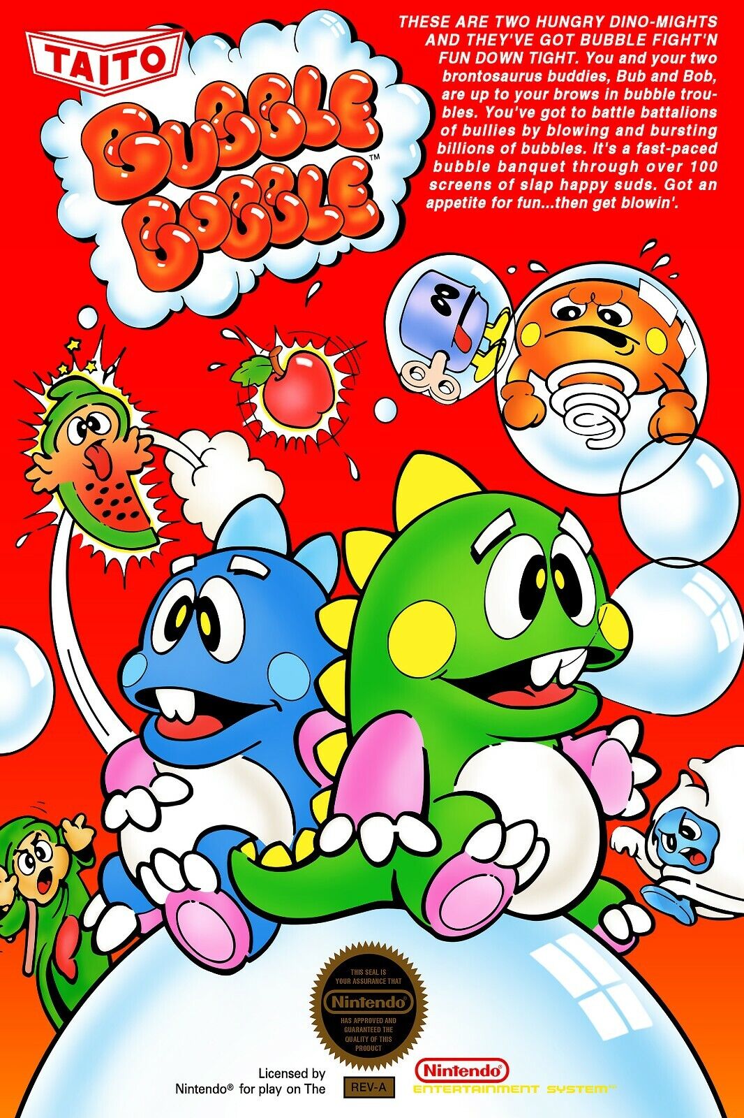 NES Bubble Bobble