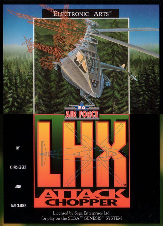 SEGA Genesis LHX Attack Chopper