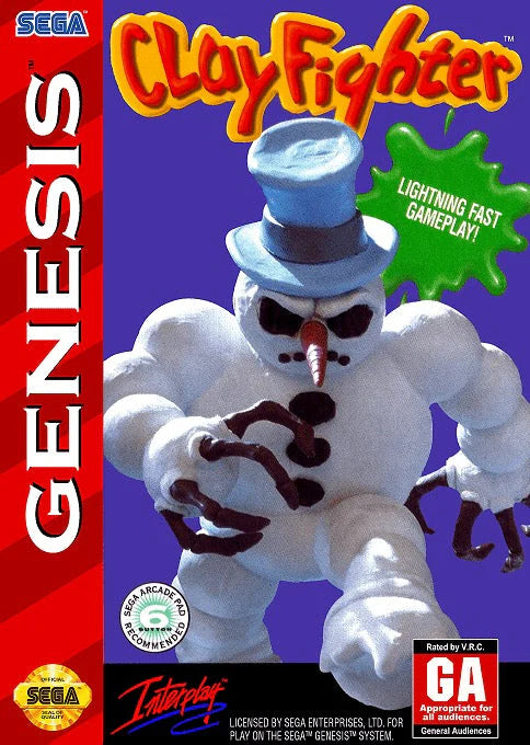 SEGA Genesis Clay Fighter