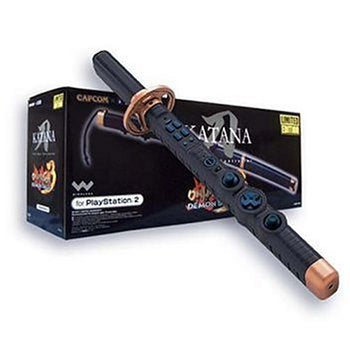 PS2 Onimusha 3: Demon Seige Limited Edition Soul Katana Controller