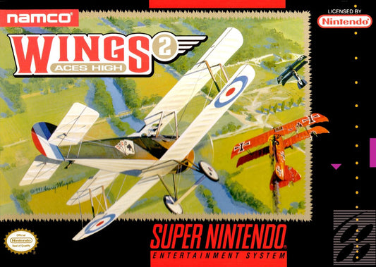 SNES Wings 2: Aces High