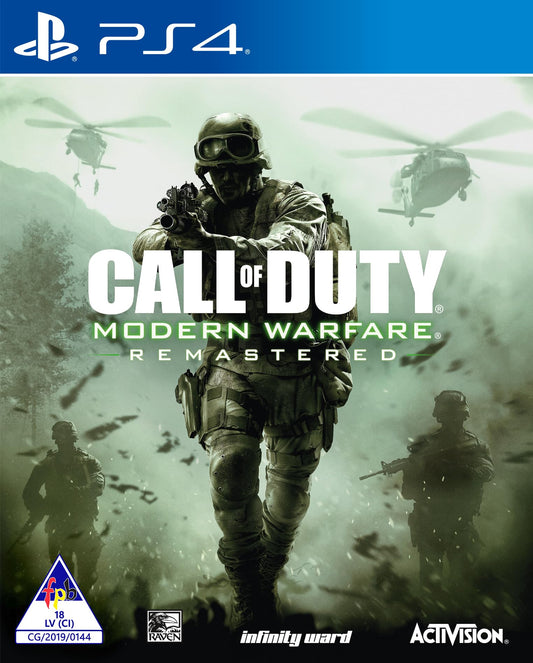 PS4 Call of Duty Modern Warfare Remastered