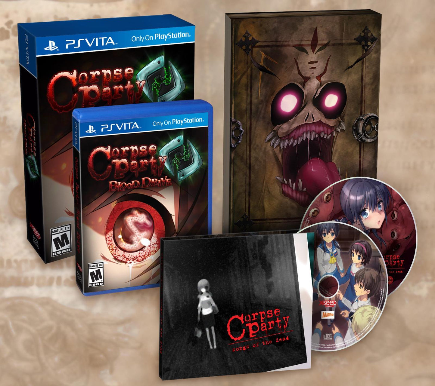 PS Vita Corpse Party Blood Drive