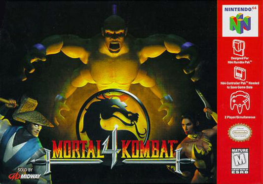 N64 Mortal Kombat 4
