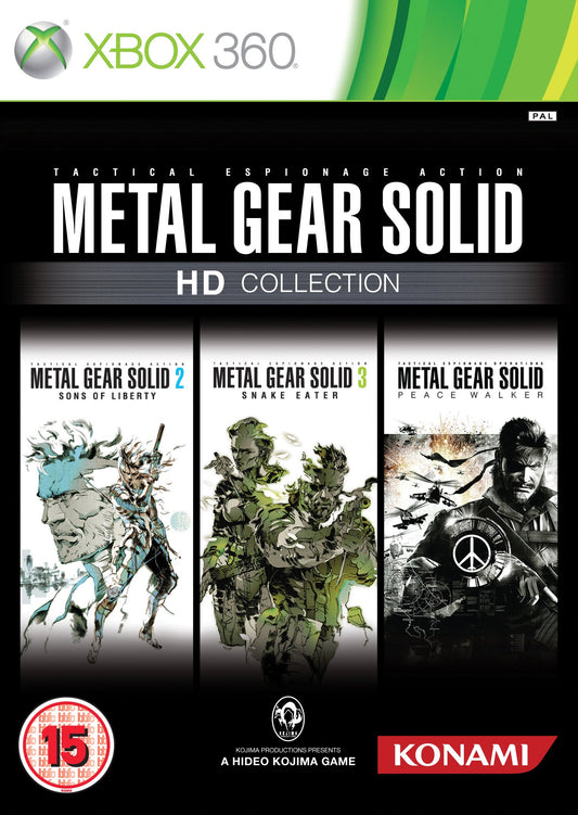 Xbox 360 Metal Gear Solid HD Collection