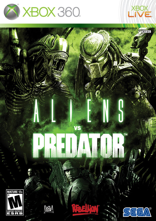 Xbox 360 Aliens Vs Predator
