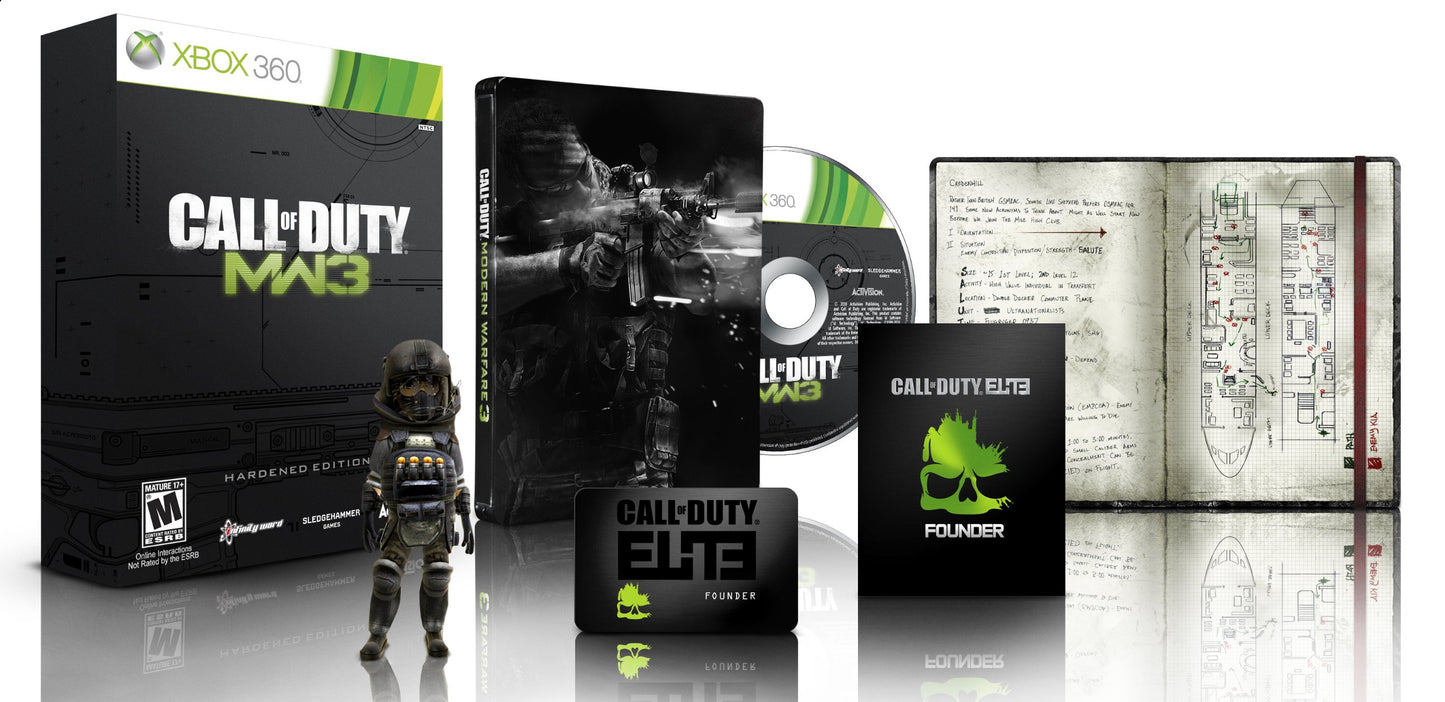 Xbox 360 Call of Duty: Modern Warfare 3 (Hardened Edition)