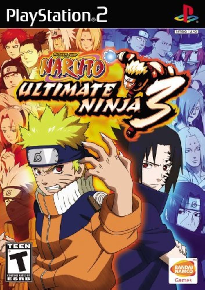 PS2 Naruto Ultimate Ninja 3
