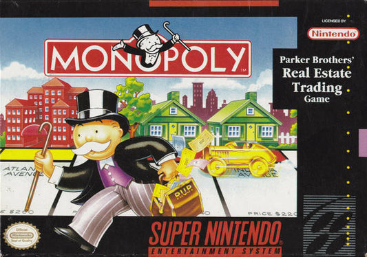 SNES Monopoly