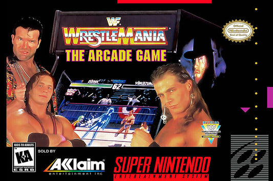 SNES WWF Wrestlemania: The Arcade Game