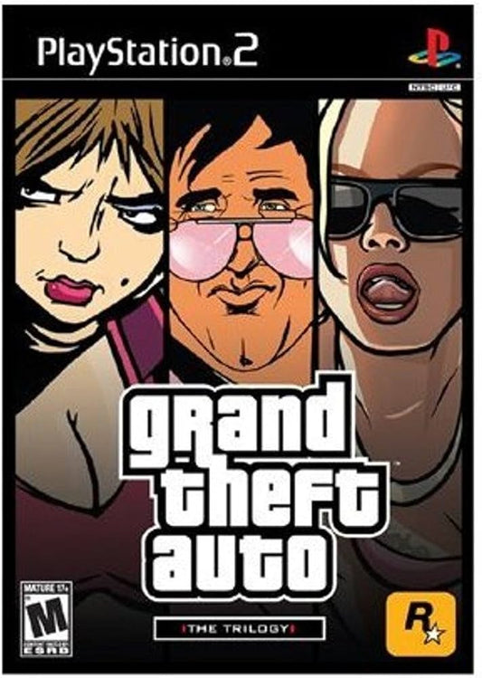 PS2 Grand Theft Auto: The Trilogy