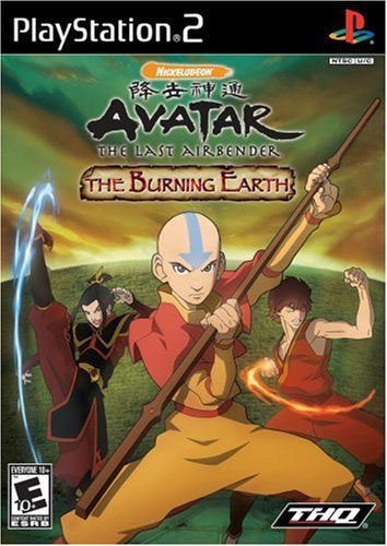 PS2 Avatar: The Last Airbender The Burning Earth