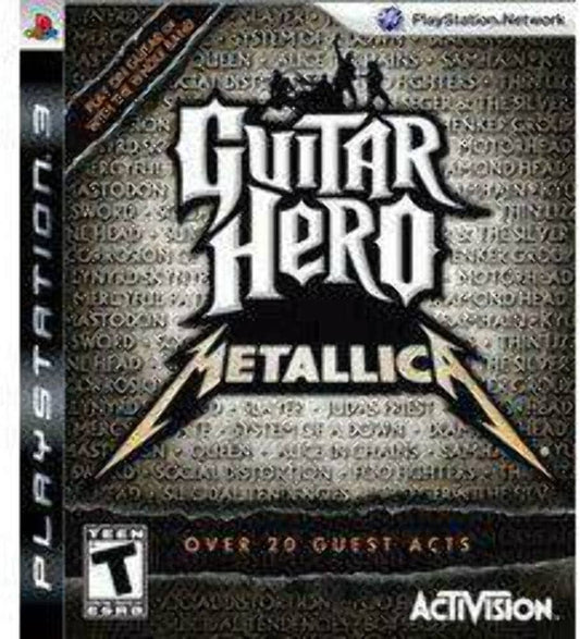 PS3 Guitar Hero: Metallica