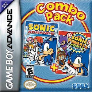 GBA Sonic Advance + Sonic Pinball Party