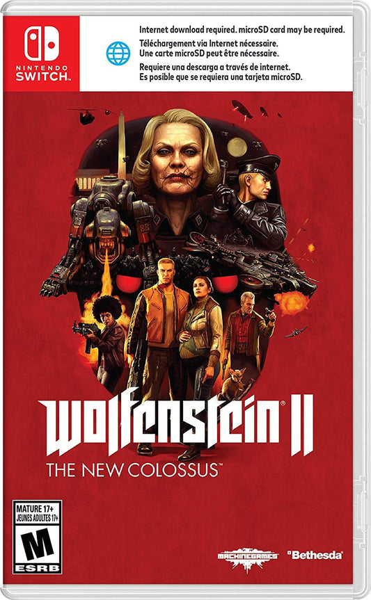 Switch Wolfenstein 2 The New Colossus