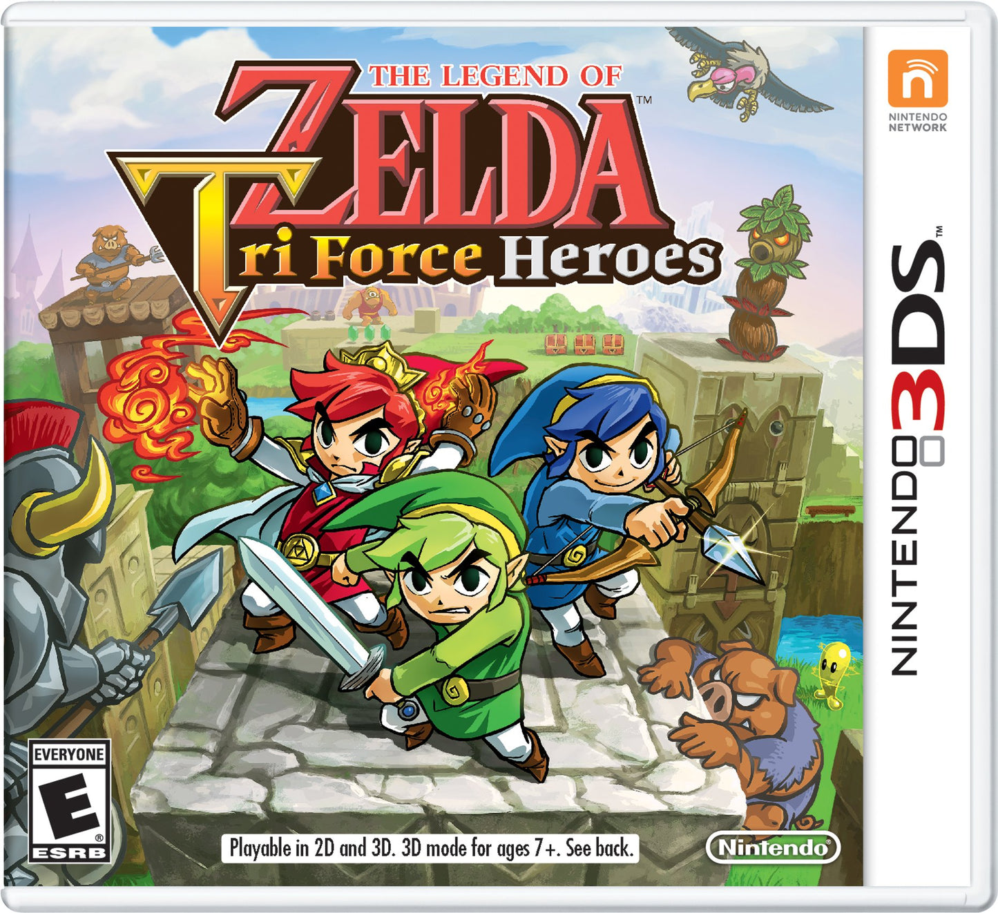 3DS The Legend of Zelda: Tri Force Heroes