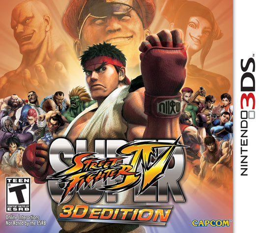 3DS Super Street Fighter IV: 3D Edition