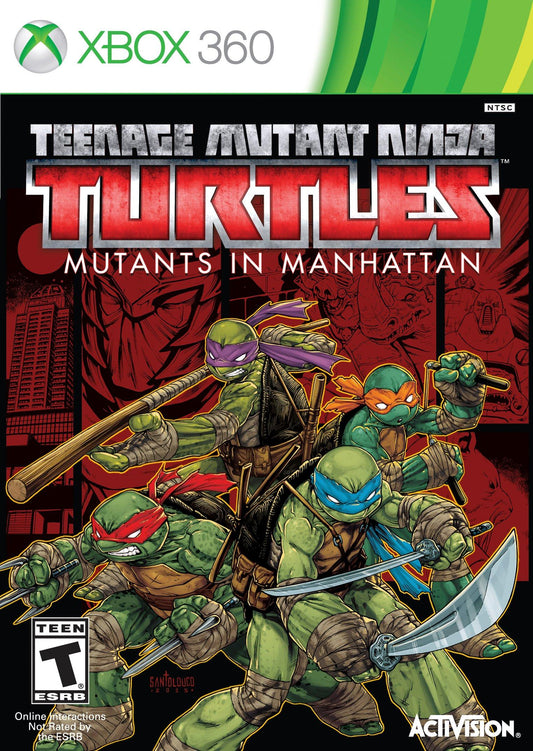 Xbox 360 Teenage Mutant Ninja Turtles Mutants in Manhattan