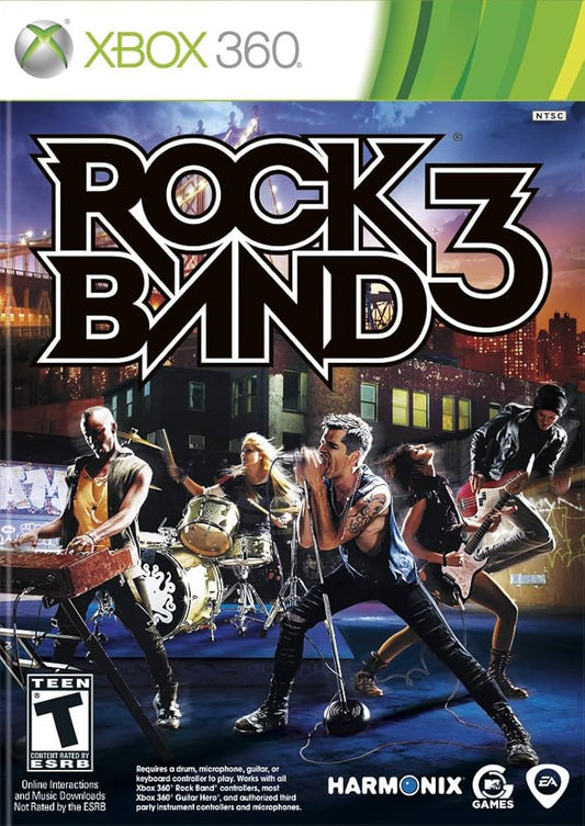 Xbox 360 Rockband 3