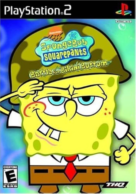 PS2 SpongeBob Squarepants: Battle for Bikini Bottom