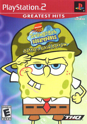 PS2 SpongeBob Squarepants: Battle for Bikini Bottom