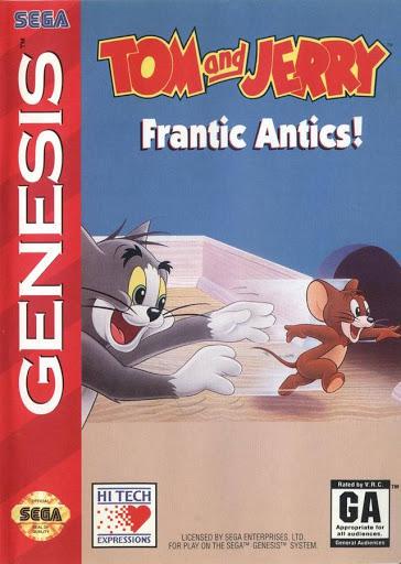 SEGA Genesis Tom and Jerry Frantic Antics