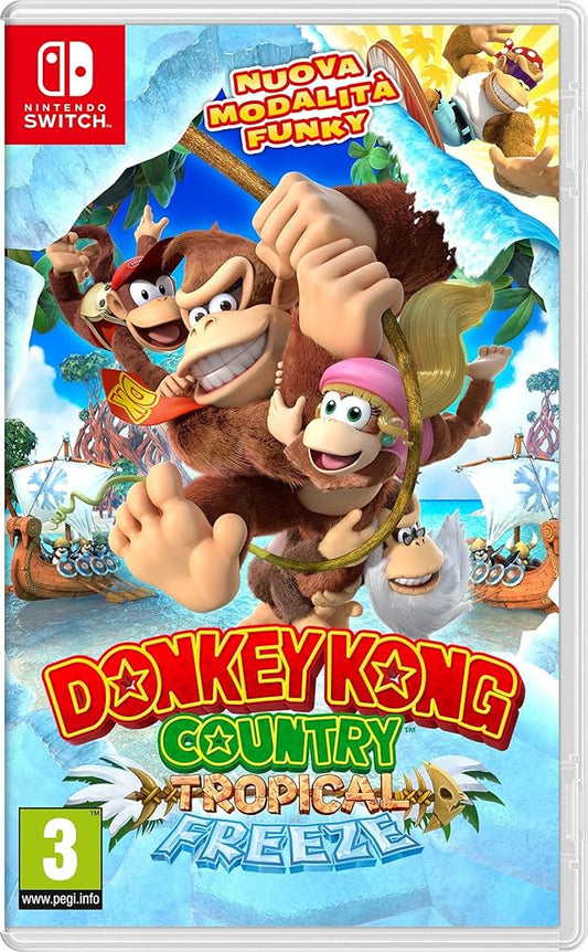 Switch Donkey Kong Country: Tropical Freeze (PAL)