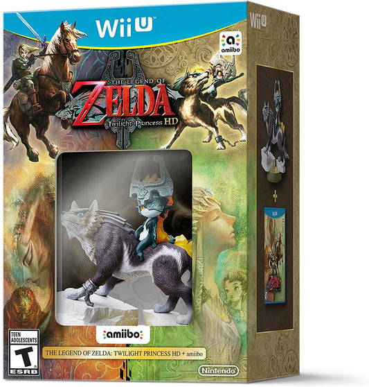 Wii U The Legend of Zelda Twilight Princess HD (Amiibo Bundle)