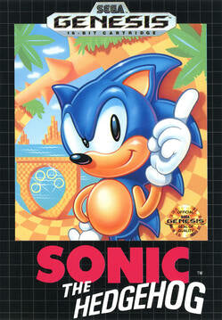 SEGA Genesis Sonic the Hedgehog