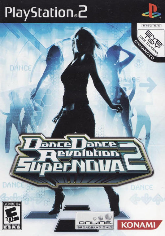 PS2 Dance Dance Revolutin Supernova 2