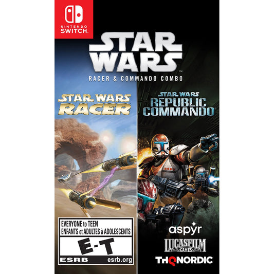 Switch Star Wars Racer & Commando Combo